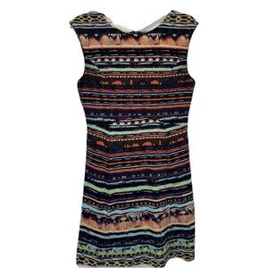 Title Nine Women’s Hillary Sassy Back Sleeveless Dress Aztec Outdoor Travel Sz S